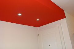 Faux plafond après