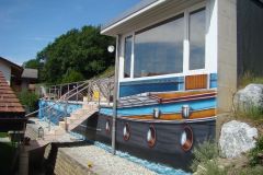 vue bateau arrière
