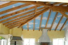 effet nuage au plafond