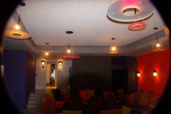 Peinture mur et intégration lumière