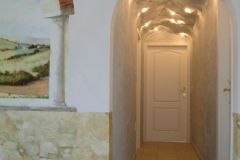 Platrerie voute grotte après